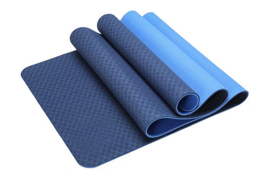 Double color yoga mats